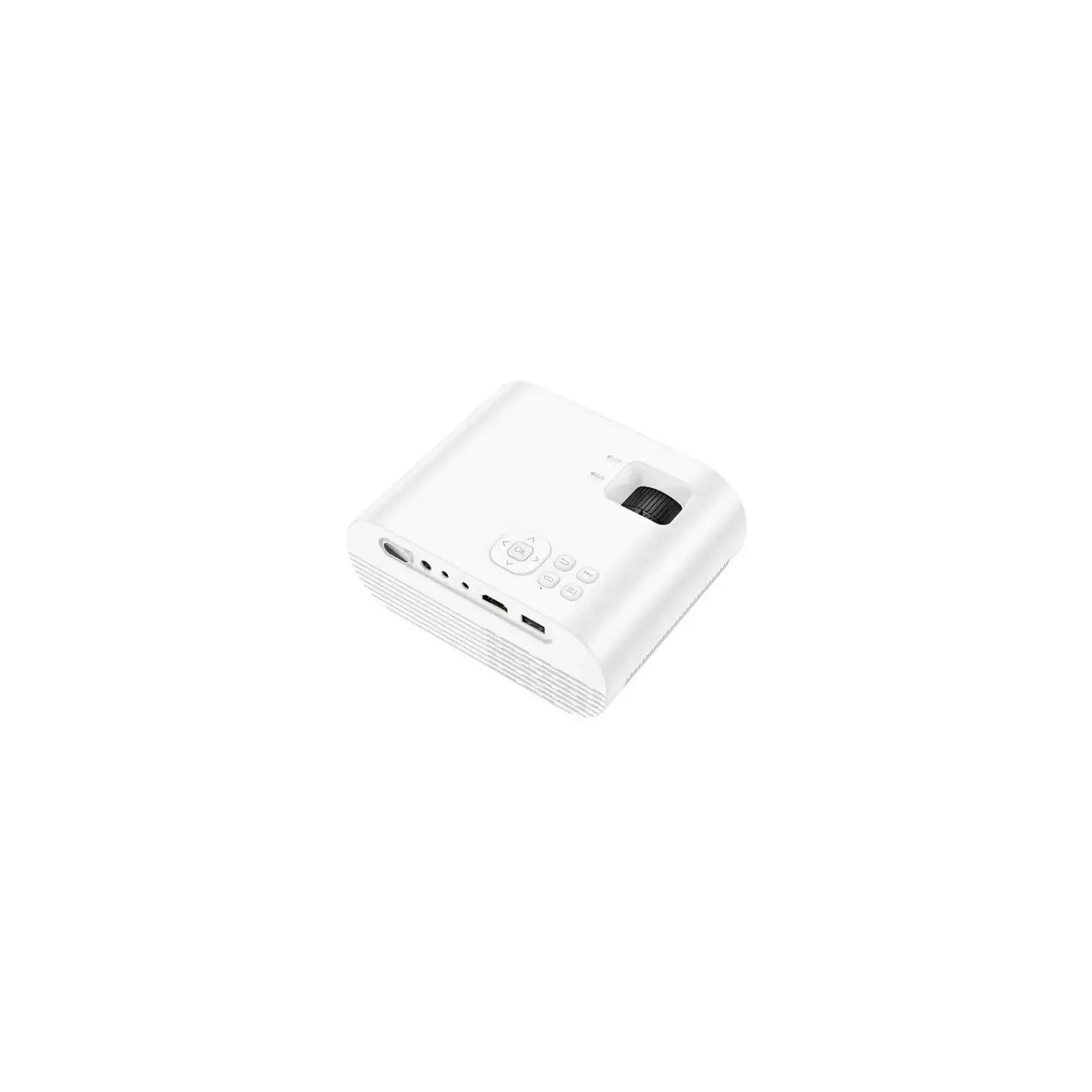 Projecteur sans fil Hoco DT1 - Wi-Fi & Bluetooth 720P - Blanc