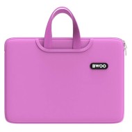 SACOCHE POUR ORDINATEUR PORTABLE 14 POUCES BWOO BO-CB63 - HOUSSE DE PROTECTION - ROSE