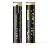 Lot de 2 Piles Rechargeables AAA Orico Ener-G EG7C Lithium-Ion 1,5V avec Port USB-C 500mWh