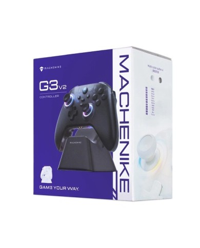 Manette de Jeu Sans Fil Machenike G3 V2 avec Station de Charge - Noir