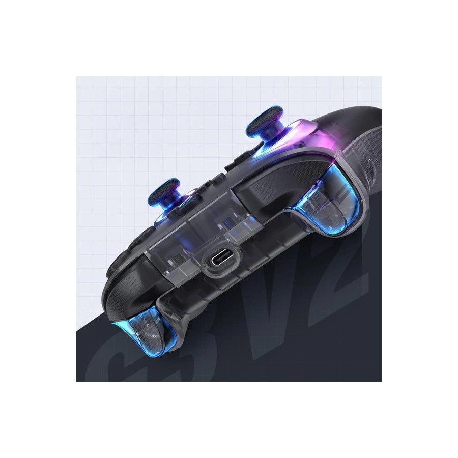 Manette de Jeu Sans Fil Machenike G3 V2 avec Station de Charge - Noir