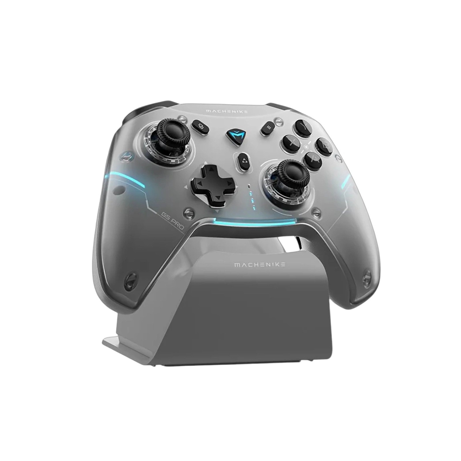 Manette de Jeu Sans Fil Machenike G5Pro Max avec Station de Charge - Gris