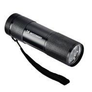 Lampe Torche UV Wozinsky WLD-9L IP65 pour Détection de Traces - Noir