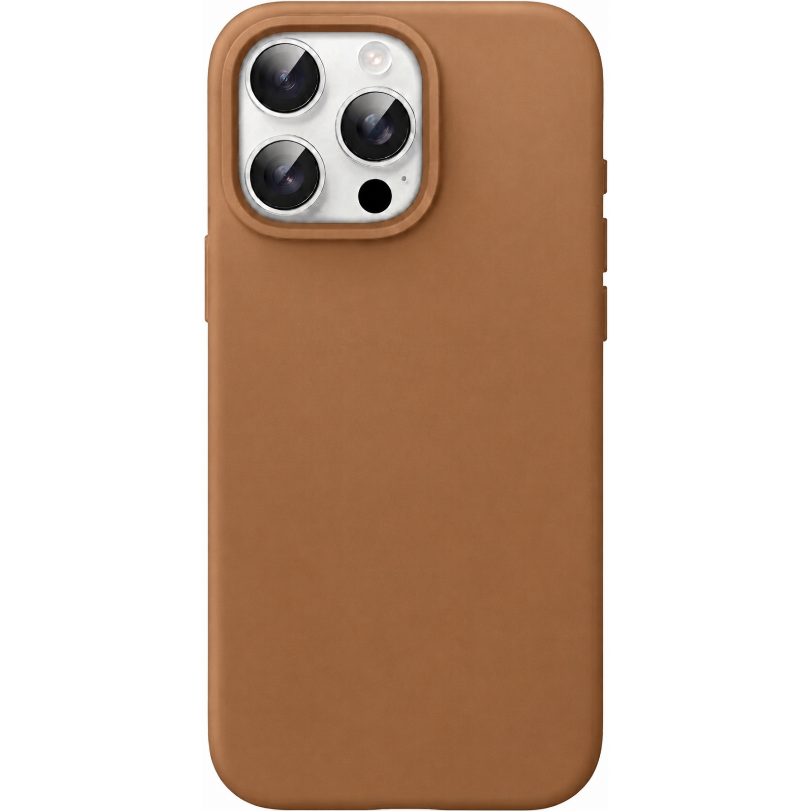 COQUE EN SILICONE POUR IPHONE 16 PRO MAX - CARAMEL