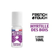 E-liquide FRENCH TOUCH MYRTILLE DES BOIS 10 ml (boîte de 10 flacons)