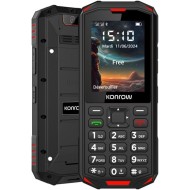 Téléphone GSM Konrow Stone Next 4G - Double SIM - Noir
