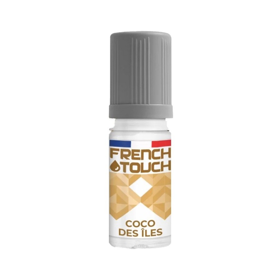 E-liquide FRENCH TOUCH COCO DES ÎLES 10ml (boîte de 10 flacons)