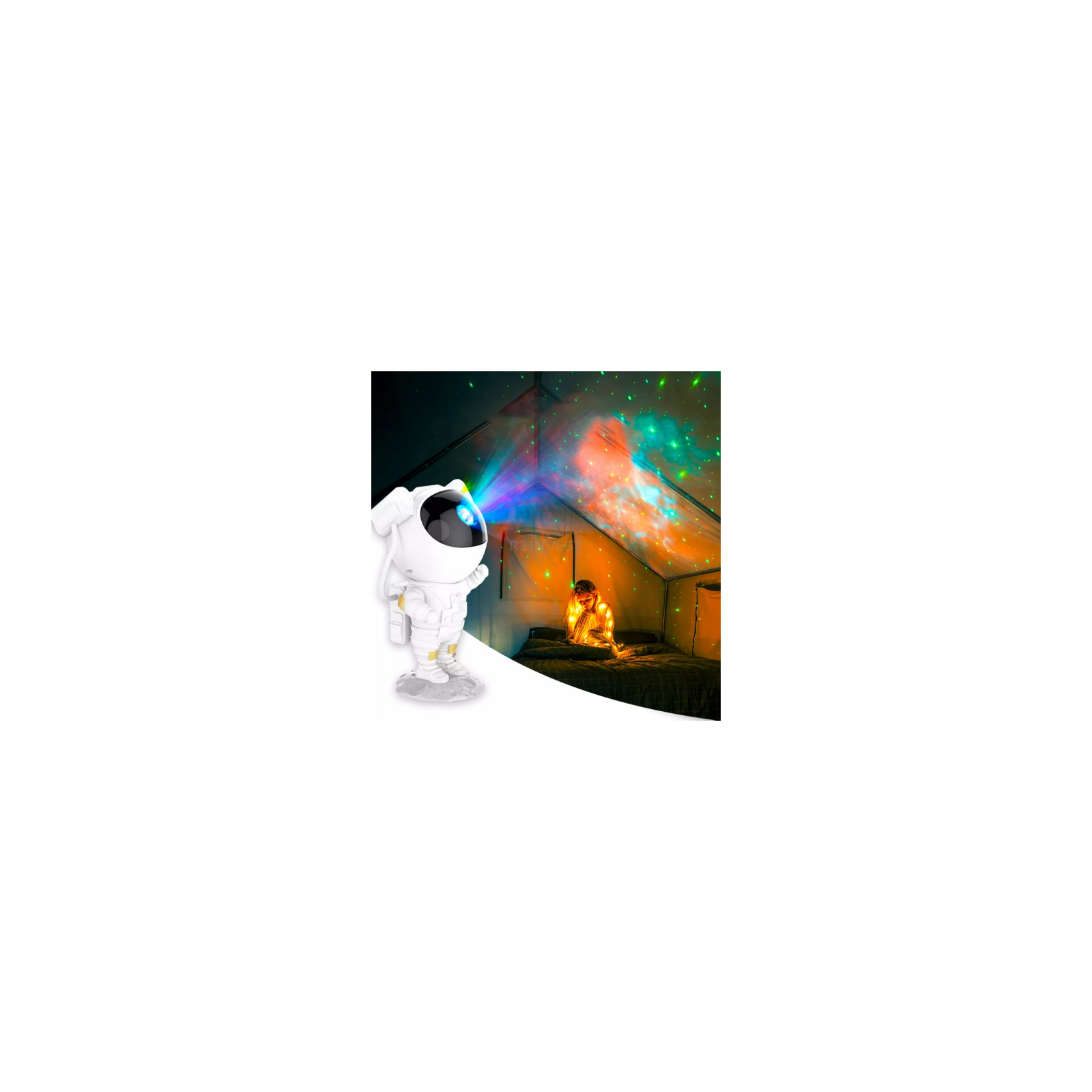 Veilleuse & Projecteur Étoilé LED Astronaute SM4