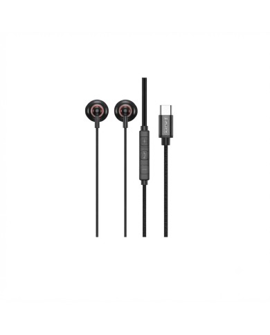 Écouteurs Filaires USB Type-C  JELLICO CT-37 - 1.2M NOIR