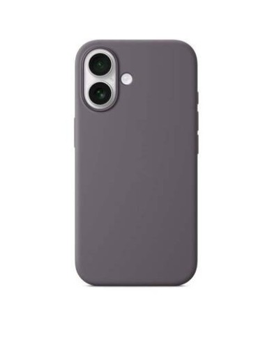 COQUE EN SILICONE POUR IPHONE 16 PRO - GRIS FONCÉ
