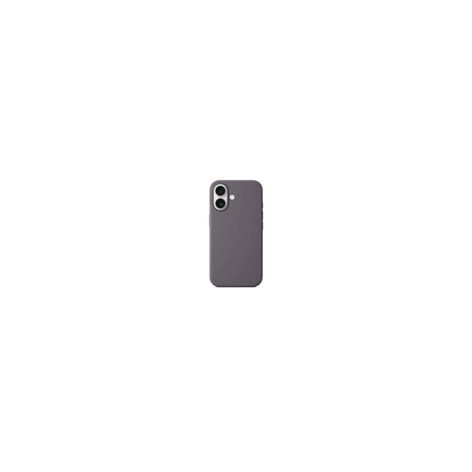 COQUE EN SILICONE POUR IPHONE 16 PRO - GRIS FONCÉ