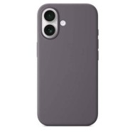 COQUE EN SILICONE POUR IPHONE 16 PRO - GRIS FONCÉ