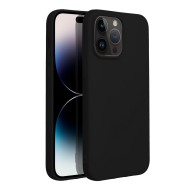 COQUE EN SILICONE POUR IPHONE 14 PRO MAX - NOIR