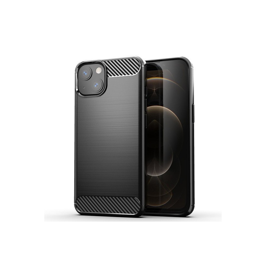 COQUE EN SILICONE POUR IPHONE 13 PRO - NOIR