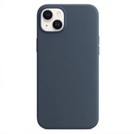 COQUE EN SILICONE POUR IPHONE 13 - BLEU FONCÉ