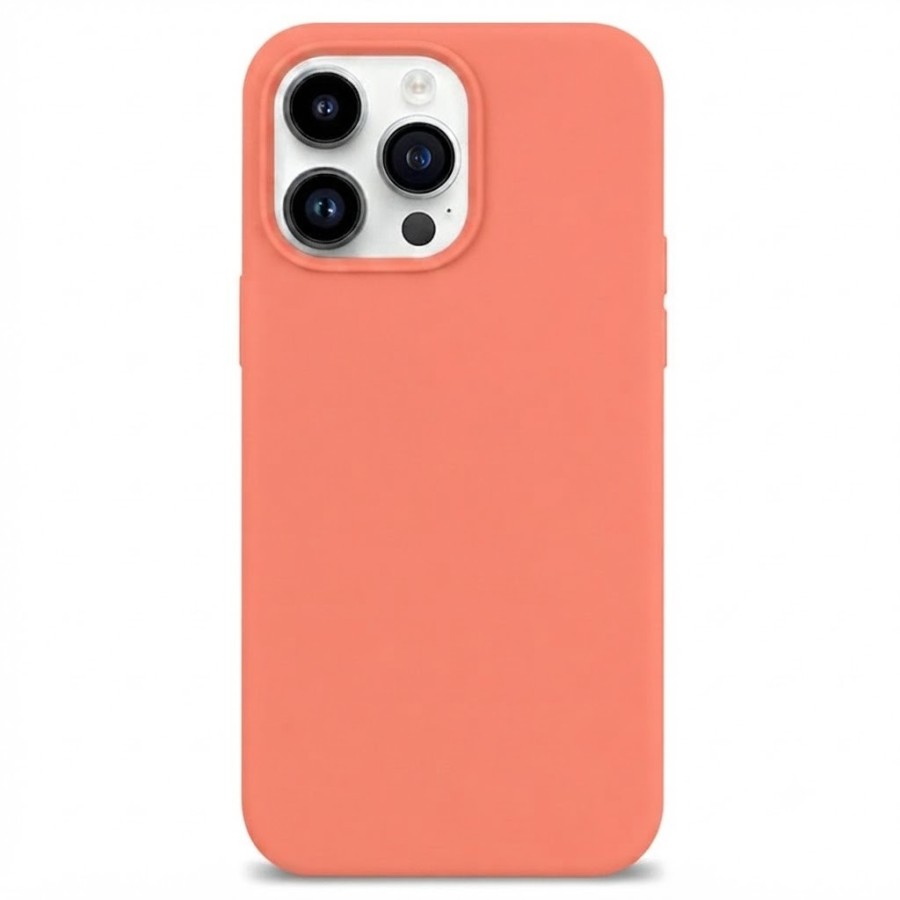 COQUE EN SILICONE POUR IPHONE  14  PLUS - ROSE