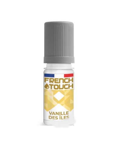E-liquide FRENCH TOUCH VANILLE DES ÎLES 10 ml (boîte de 10 flacons)