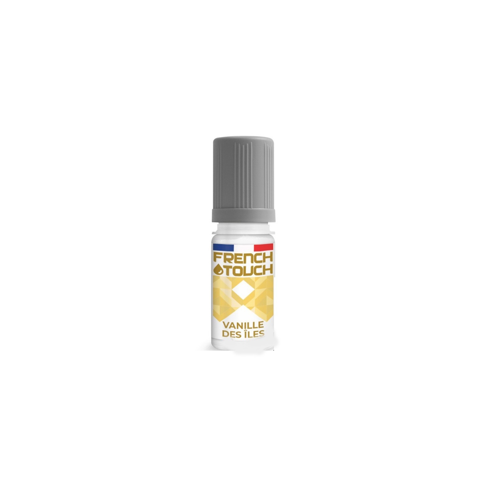 E-liquide FRENCH TOUCH VANILLE DES ÎLES 10 ml (boîte de 10 flacons)