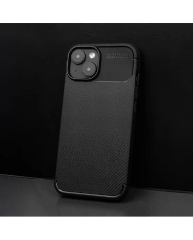 COQUE EN SILICONE POUR IPHONE 16 PRO - NOIR
