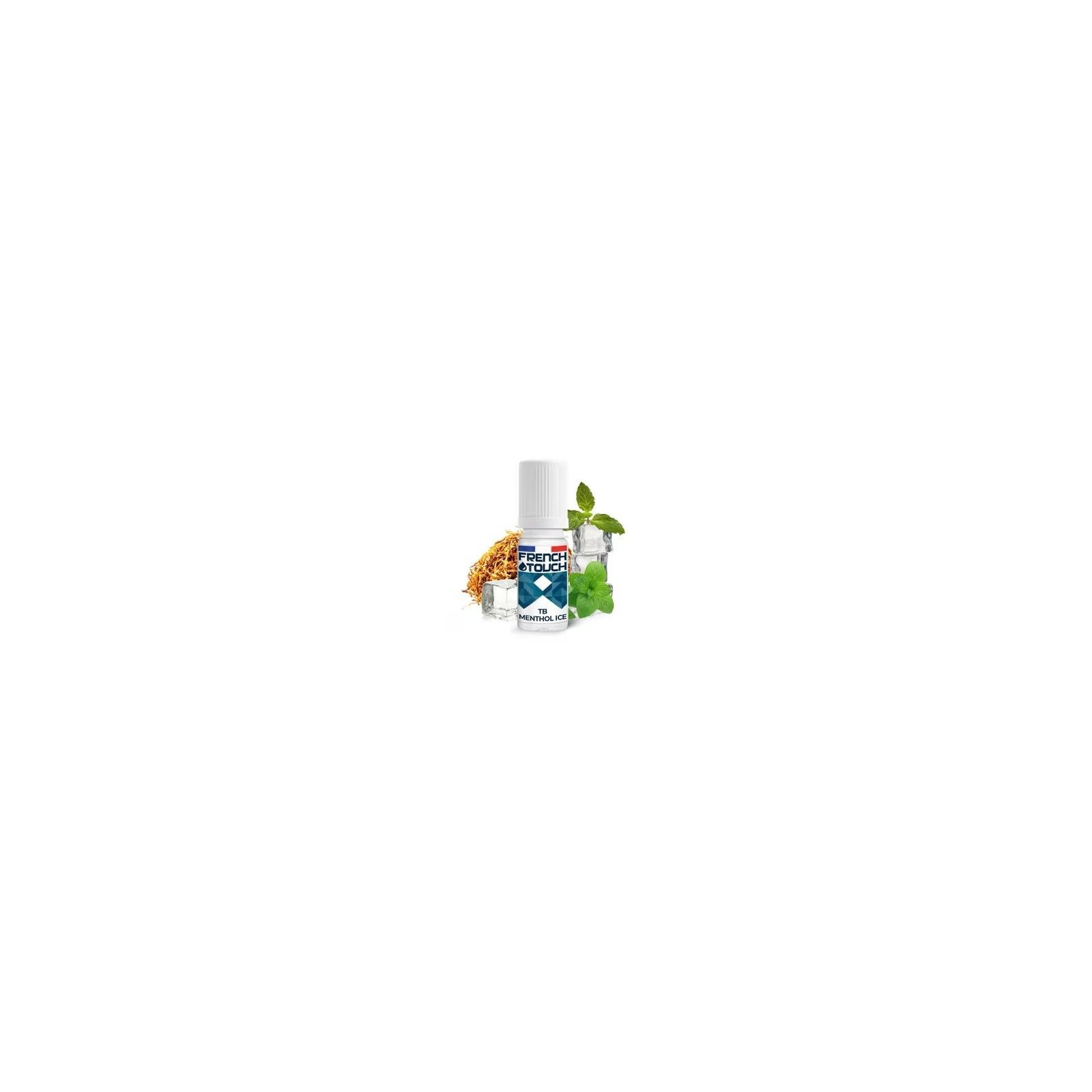 E-liquide FRENCH TOUCH TB-MENTHOL ICE 10 ml (boîte de 10 flacons)