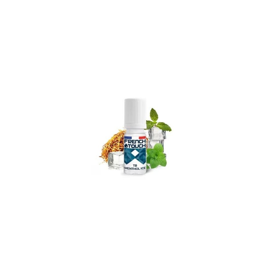 E-liquide FRENCH TOUCH TB-MENTHOL ICE 10 ml (boîte de 10 flacons)