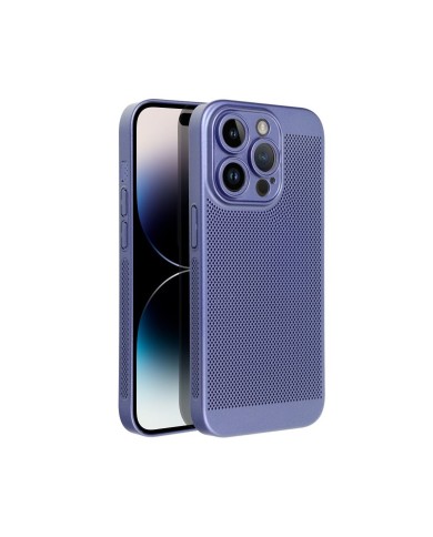 COQUE EN SILICONE POUR IPHONE  14 - BLEU
