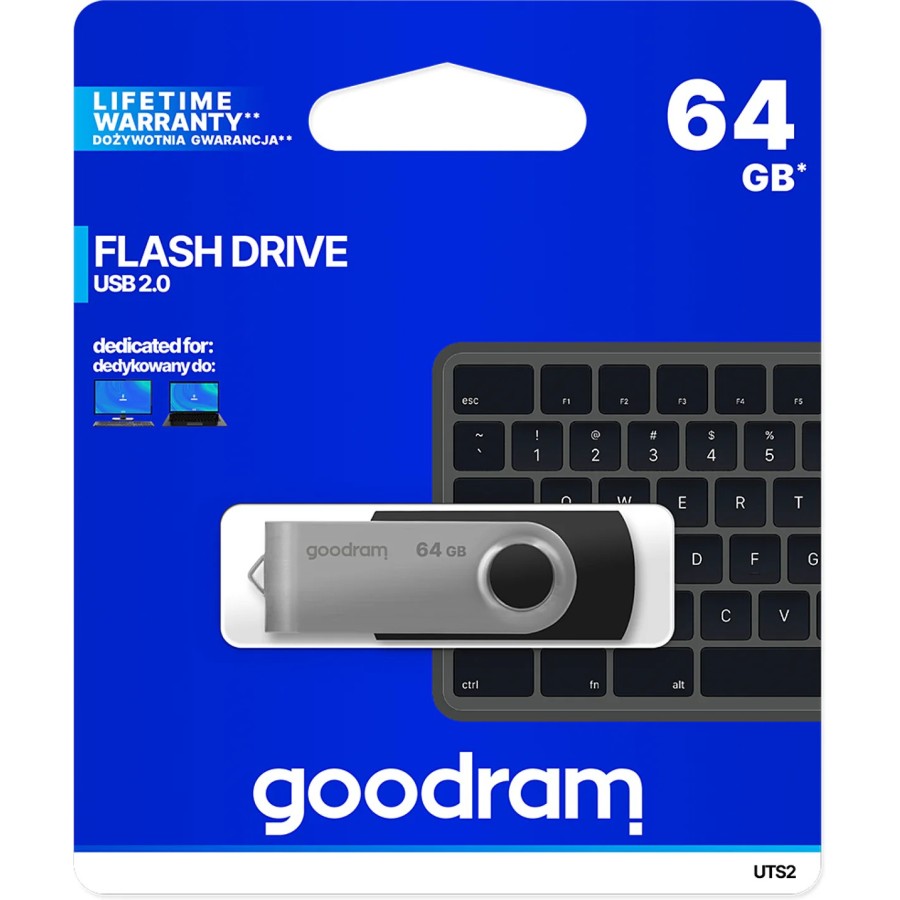 Clé USB GoodRam Twister 64 Go