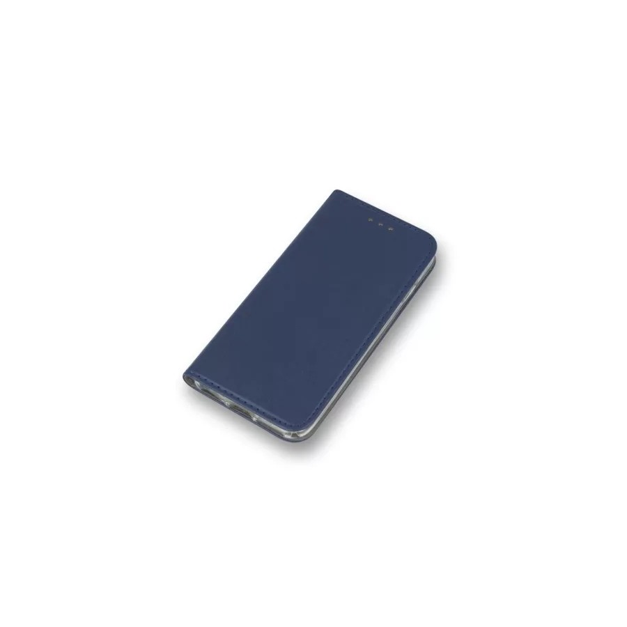 ÉTUI À CLAPET AIMANTÉ POUR IPHONE 13 PRO - BLEU MARINE