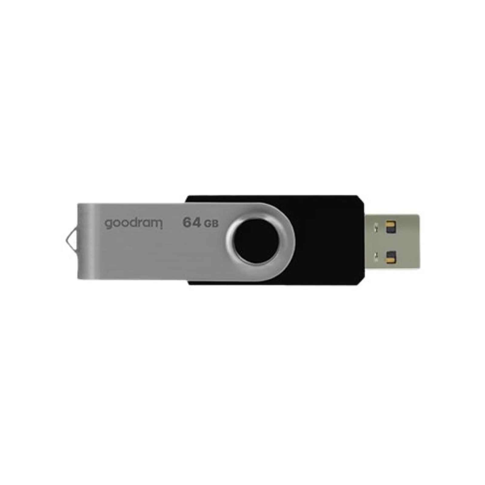 CLE USB USB 2.0 GOODRAM TWISTER SWIVEL 64GO NOIR