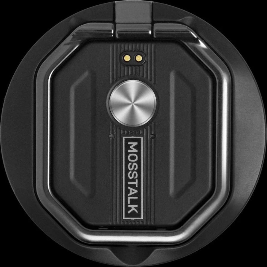 MOSSTALK PRO AI TRANSLATOR RECORDER 140+ LANGUAGES MAGNETIC 5-IN-1 SMART DEVICE - NOIR