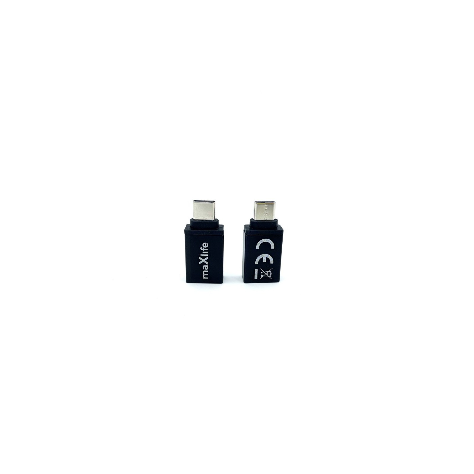 ADAPTATEUR USB-C USB 3.0 MAXLIFE MXAD-01 CONVERTISSEUR OTG GRIS