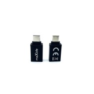ADAPTATEUR USB-C USB 3.0 MAXLIFE MXAD-01 CONVERTISSEUR OTG GRIS