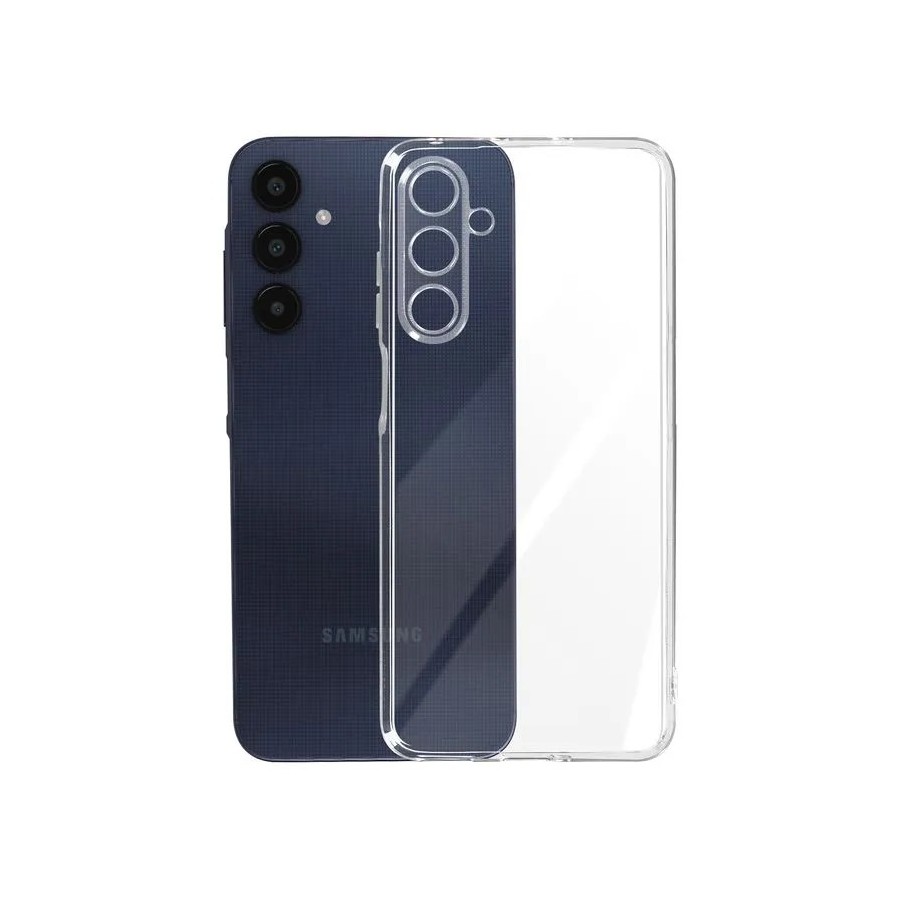 COQUE EN SILICONE  2MM POUR SAMSUNG A25 5G - TRANSPARENT