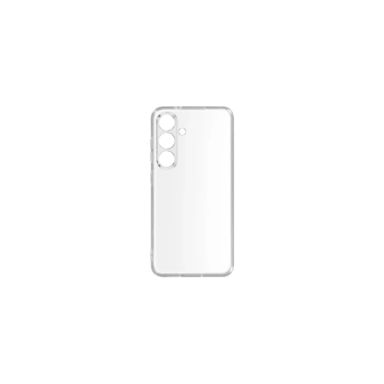 COQUE EN SILICONE  1.5 MM POUR SAMSUNG S25 - TRANSPARENT