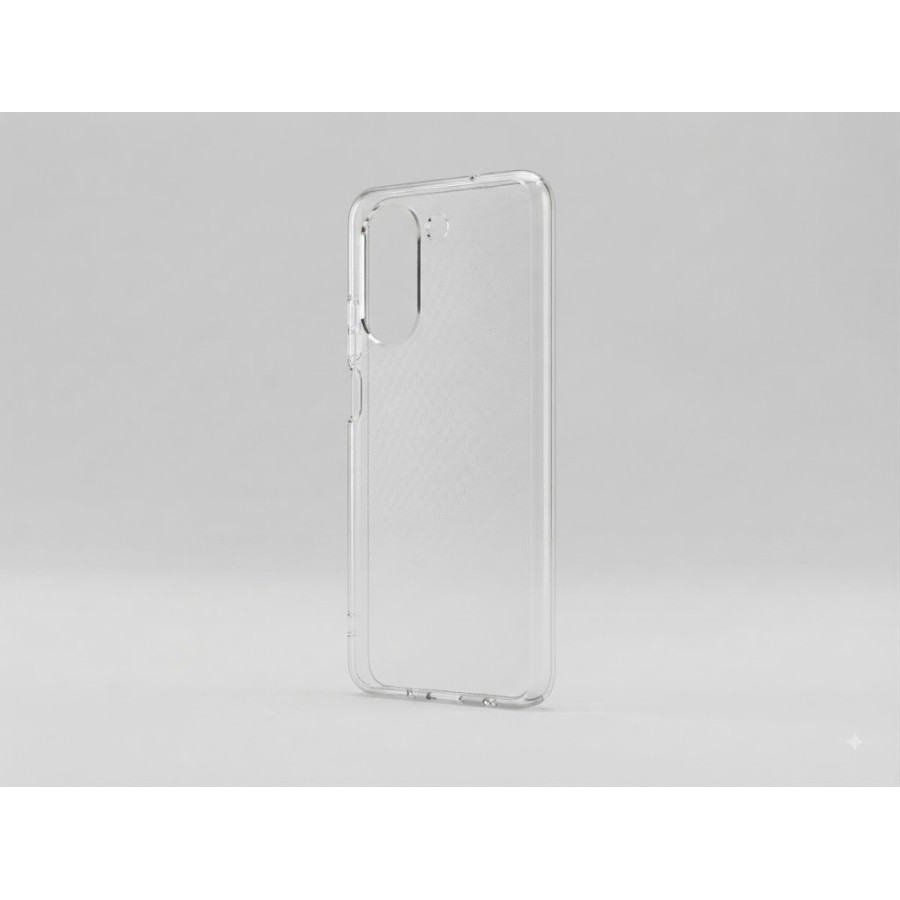 COQUE EN SILICONE  1 MM POUR SAMSUNG S23 - TRANSPARENT
