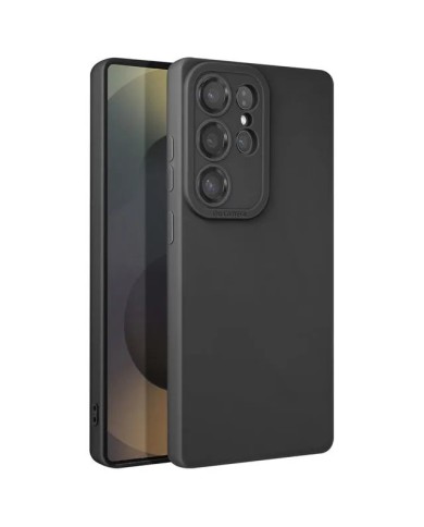 COQUE EN SILICONE POUR SAMSUNG S25 ULTRA - NOIR
