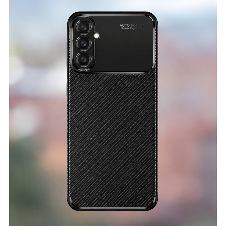 COQUE EN SILICONE POUR SAMSUNG S25 - NOIR