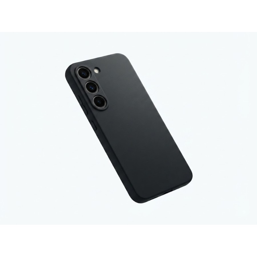 COQUE EN SILICONE POUR SAMSUNG S23 - NOIR