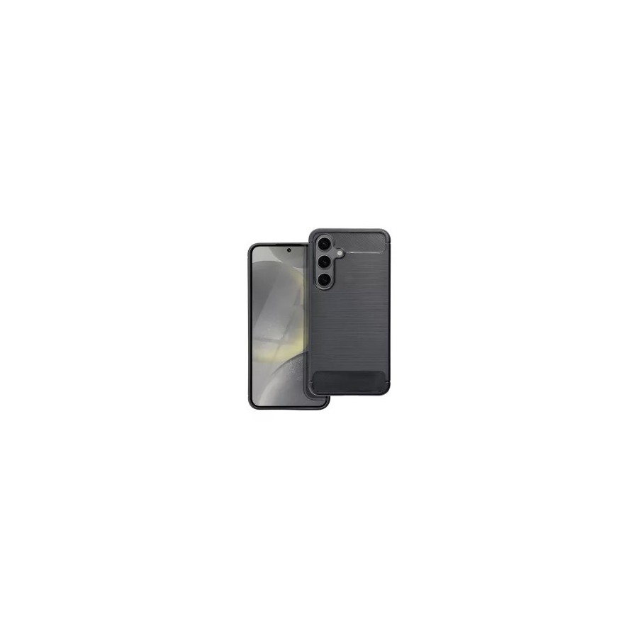 COQUE EN SILICONE POUR SAMSUNG S24 - NOIR