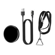 BADGE-DISPLAY ÉLECTRONIQUE HOCO Y130 - BLUETOOTH 5.4 - ÉCRAN 1.85" - 8H - APPLICATION - NOIR