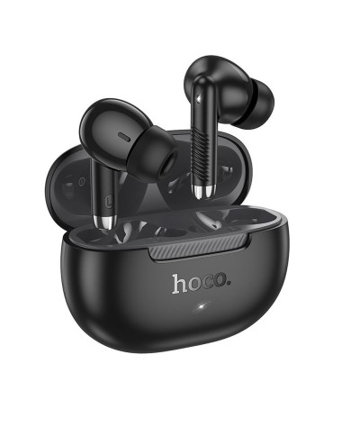 ÉCOUTEURS SANS FIL TWS HOCO EQ24 - BLUETOOTH 5.4 - BOÎTIER DE CHARGE - NOIR