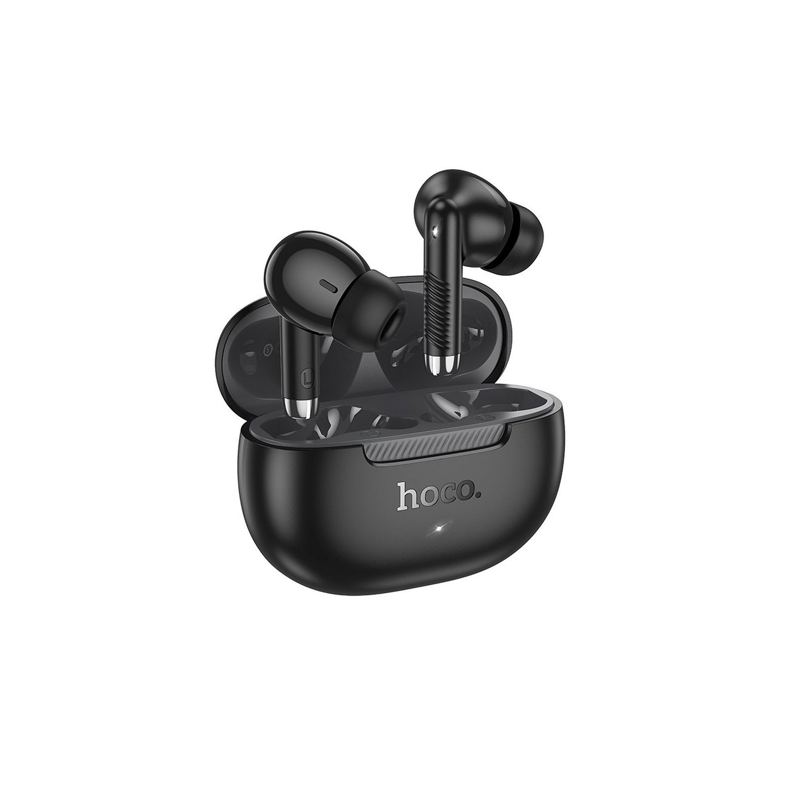 ÉCOUTEURS SANS FIL TWS HOCO EQ24 - BLUETOOTH 5.4 - BOÎTIER DE CHARGE - NOIR