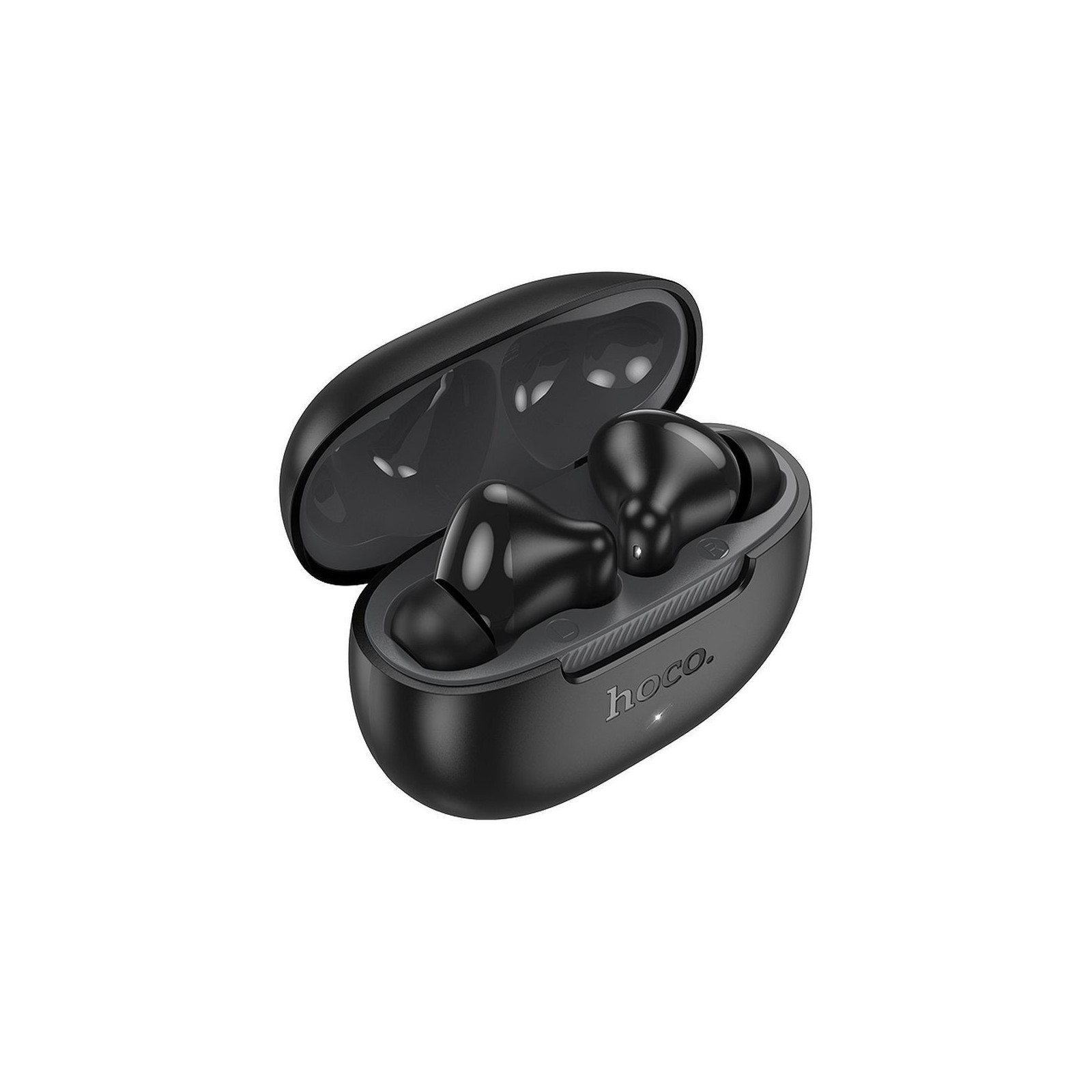 ÉCOUTEURS SANS FIL TWS HOCO EQ24 - BLUETOOTH 5.4 - BOÎTIER DE CHARGE - NOIR