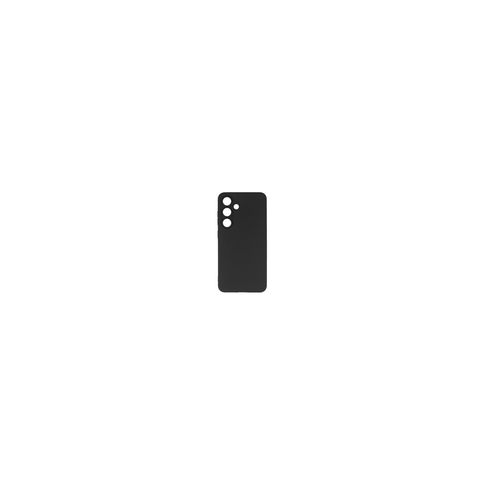 COQUE EN SILICONE POUR SAMSUNG A16 - NOIR
