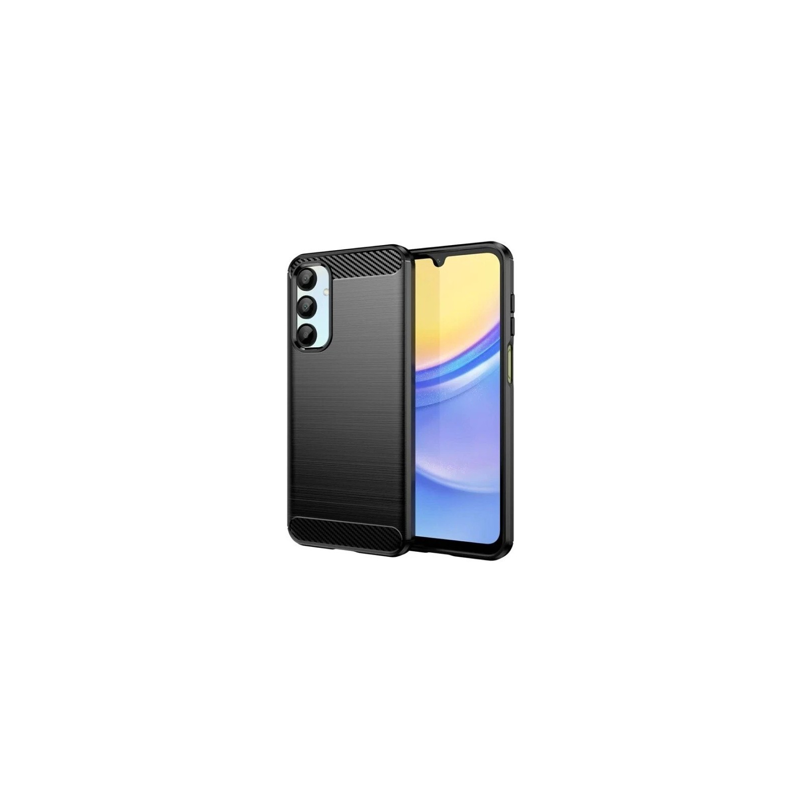 COQUE EN SILICONE POUR SAMSUNG A16 - NOIR