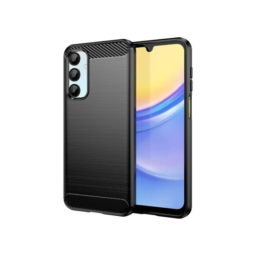 COQUE EN SILICONE POUR SAMSUNG A16 - NOIR