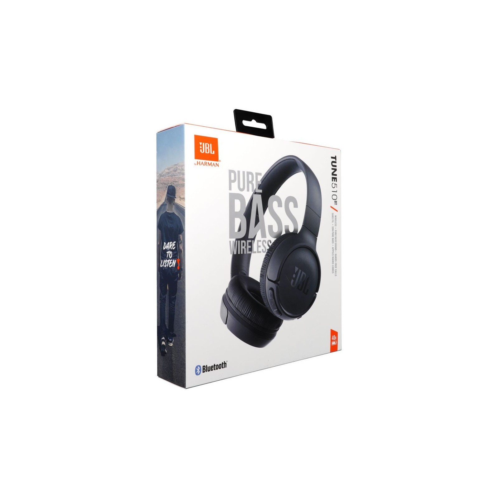 CASQUE SANS FIL BLUETOOTH - JBL TUNE 510BT - NOIR