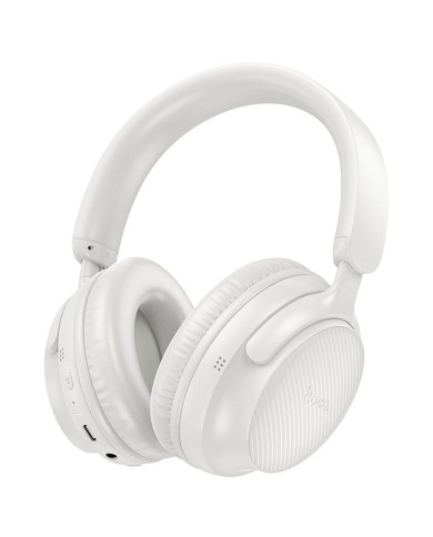 CASQUE SANS FIL BLUETOOTH - HOCO W53 - BLANC BRUME