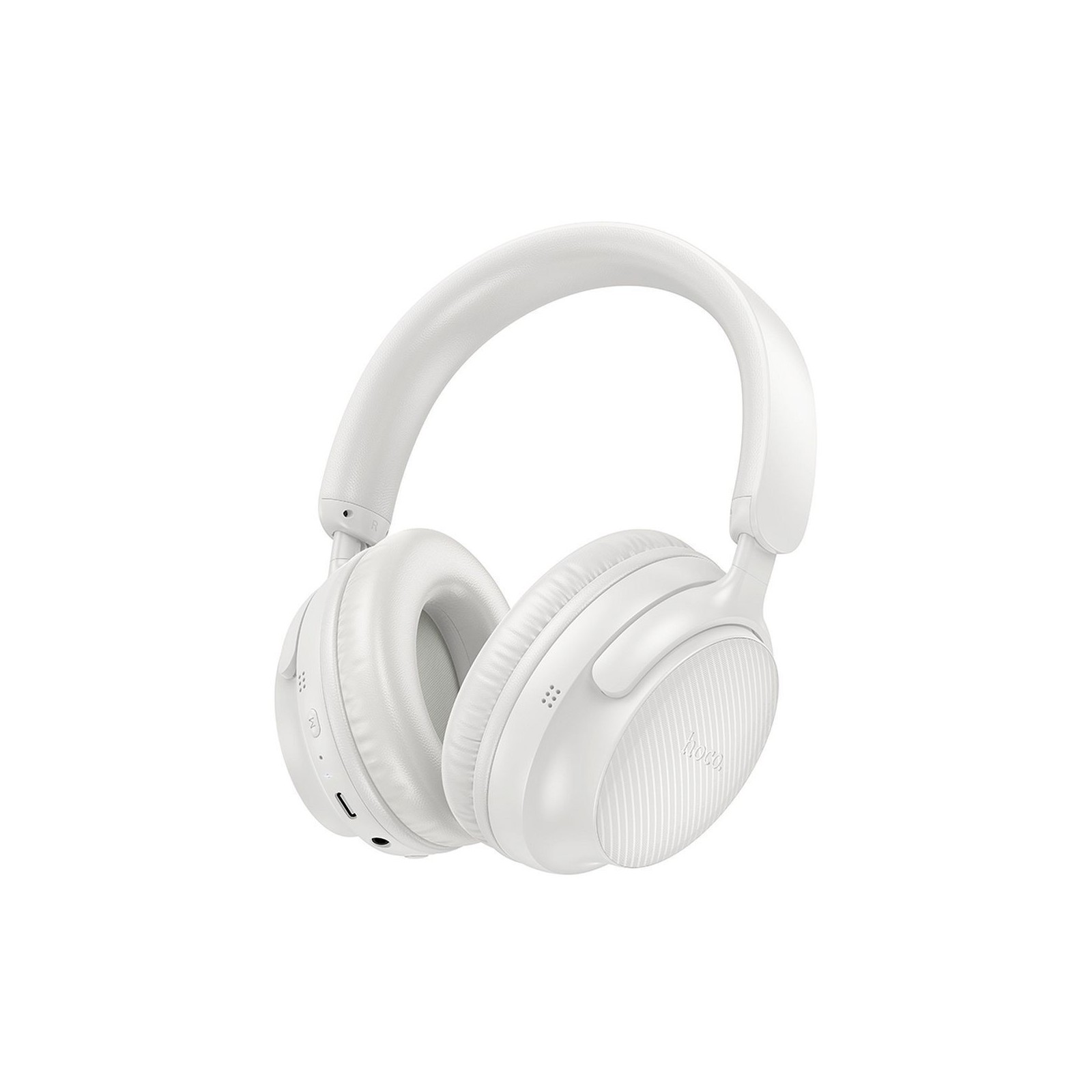 CASQUE SANS FIL BLUETOOTH - HOCO W53 - BLANC BRUME