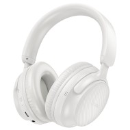 CASQUE SANS FIL BLUETOOTH - HOCO W53 - BLANC BRUME